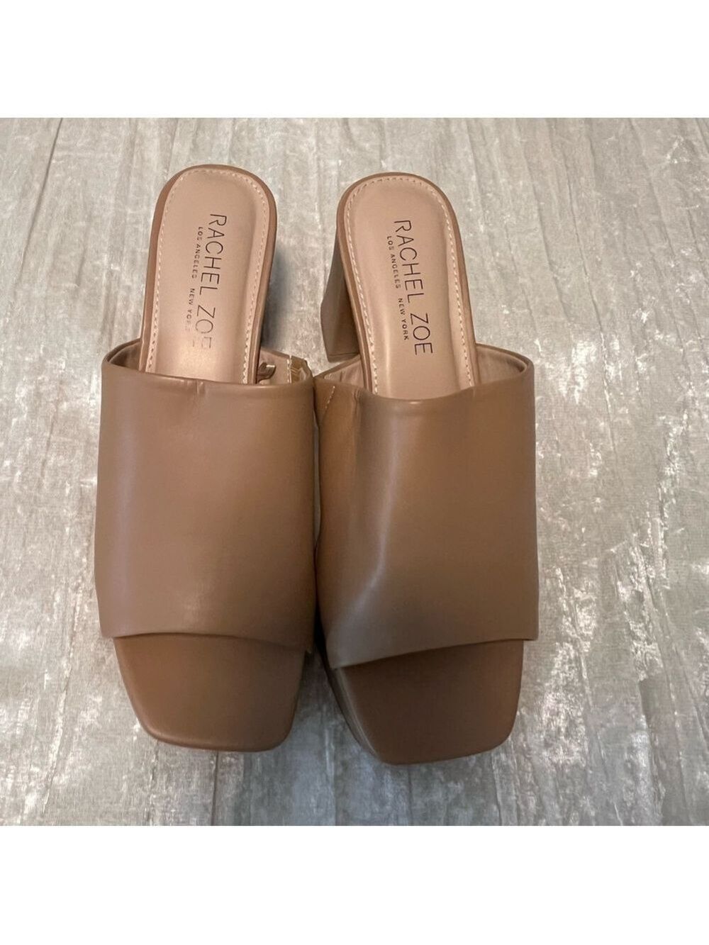 Rachel Zoe Cupid Nude Platforms